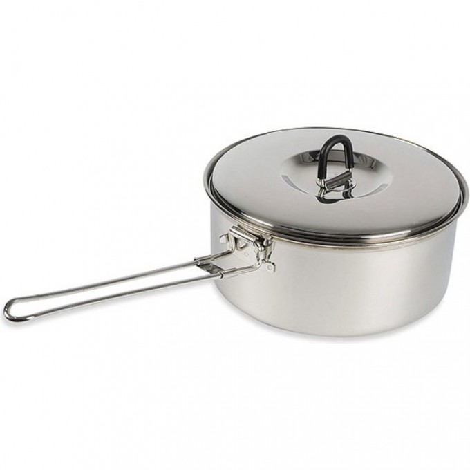Кастрюля из нержавеющей стали TATONKA SHERPA POT 1.0 L с крышкой 4112