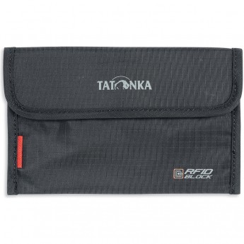Кошелек-чехол для паспорта TATONKA TRAVEL FOLDER RFID с защитой RFID Block, black