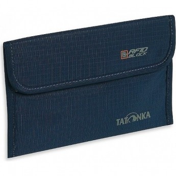 Кошелек-чехол для паспорта TATONKA TRAVEL FOLDER RFID с защитой RFID Block, navy