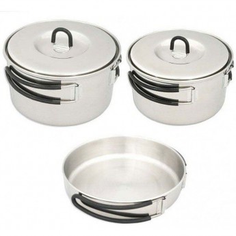Набор посуды из трех предметов TATONKA COOK SET REGULAR