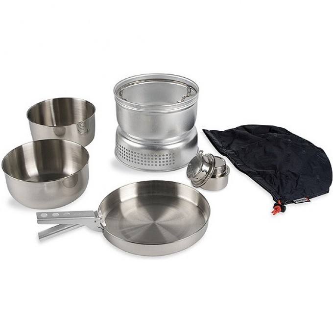 Набор посуды TATONKA MULTI SET + ALCOGOL BURNER со спиртовой горелкой 4010