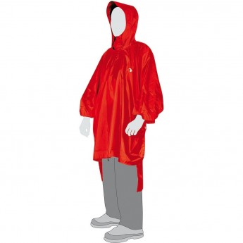 Плащ-накидка TATONKA PONCHO 1 XS S, red Плащ-накидка TATONKA PONCHO 1 XS S, red