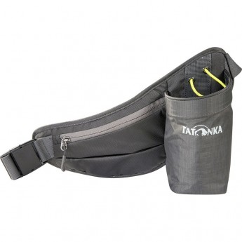 Поясная сумка с держателем для бутылки и карманом на молнии TATONKA HIP BOTTLE SINGLE titan grey