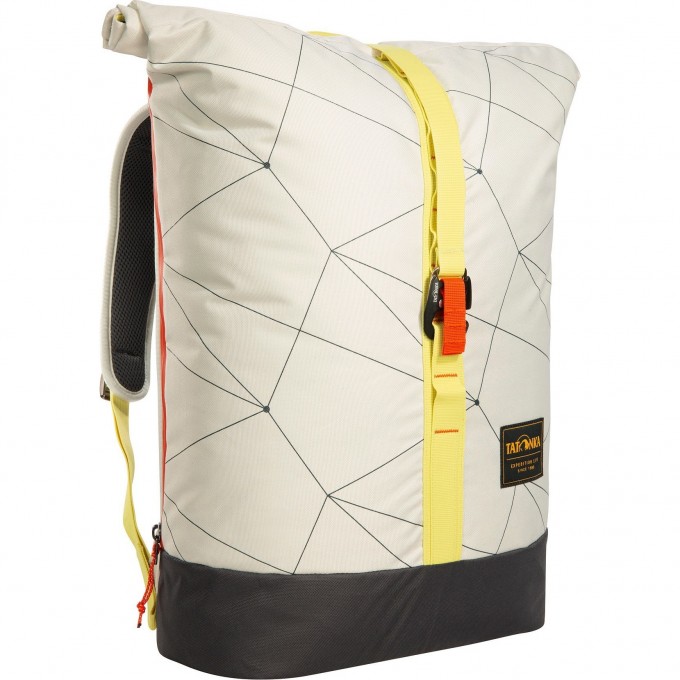 Современный городской рюкзак TATONKA CITY ROLLTOP PACK 27 grey lazor 1661.089 - grey lazor
